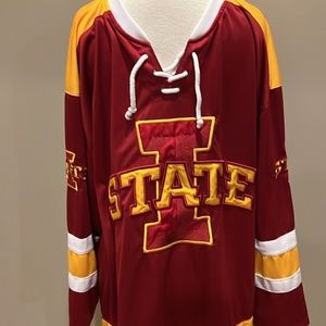 Like New Colosseum Brand Iowa State Hockey Jersey.  Size 2XL